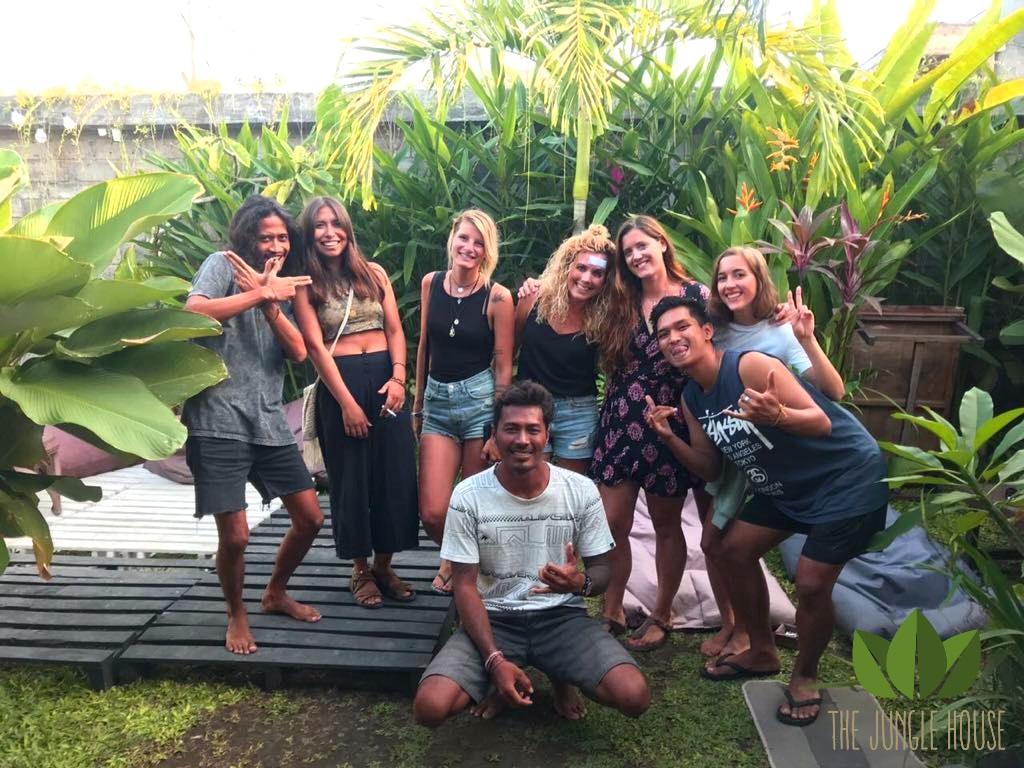 The Jungle House Vandrehjem Canggu Eksteriør billede